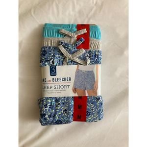 Jane and Bleecker Ladies' Sleep Short, 3-pack Medium Size